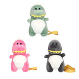 Dinosaur Shoulder Bag Winter Women Cartoon Lovely Fluffy Crossbody Messenger Bag