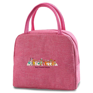 Dog Lunch Bags Cooler Picnic Bag Lunch Box Bag School Food Insulated Dinner Bag