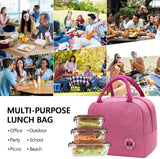 Dog Lunch Bags Cooler Picnic Bag Lunch Box Bag School Food Insulated Dinner Bag