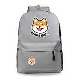Shiba Inu Kids Backpack Back to School Gift for Boys Girls Men Women