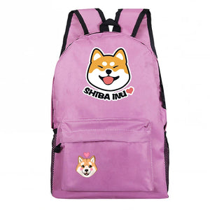 Shiba Inu Kids Backpack Back to School Gift for Boys Girls Men Women