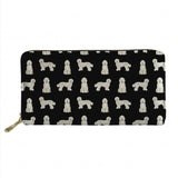 Leather Wallet Women Small Long Cash Purse Money Phone Bag