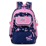 Dot Prints School Backpacks Girls School Bags Kids Bookbags