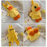 Duck Backpack Plush Handbag Crossbody Bag For Kids