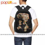 Elephant Inside Pocket Elephant Backpack Large Capacity Bookbag