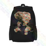 Elephant Inside Pocket Creative Personalised Backpack