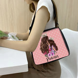 Family Mom Father Print Messenger Bag Harajuku Style Women Handbags