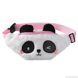 Fluffy Fanny Pack Plush Waist Bag for Kids Girls