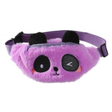 Fanny Pack Plush Waist Bag Fluffy Belt Bag for Girls