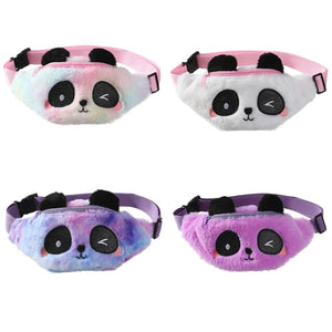 Fanny Pack Plush Waist Bag Fluffy Belt Bag for Girls