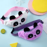Fluffy Waist Bag for Girls Plush Fanny Pack Chest Bag Kids