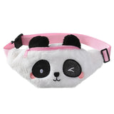 Fanny Pack Plush Waist Bag Fluffy Belt Bag for Girls