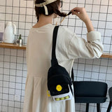 Canvas Shoulder Bag Casual Ladies Single Shoulder Bag