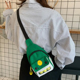 Canvas Shoulder Bag Casual Ladies Single Shoulder Bag