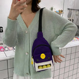 Canvas Shoulder Bag Casual Ladies Single Shoulder Bag