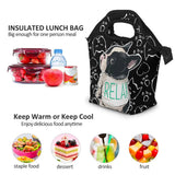 French Bulldog Print Lunch Bag Insulated Thermal Portable Tote Ice Pack