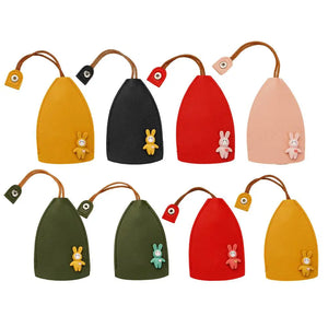 Unisex PU Leather Key Bag Housekeepers Car Key Holder Case