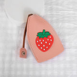 Fruits Unisex PU Leather Key Bag Car Key Holder Case