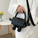Small PU Leather Crossbody Bag for Women, Summer Shoulder Handbag