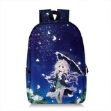 Galaxy Star Sky Backpack Starry Night Women Rucksack Children School Bags