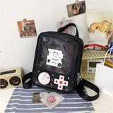 Game Console Lolita Girls Shoulder Bag Nylon Backpack Casual Ladies Bag