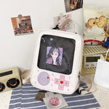 Game Console Lolita Girls Shoulder Bag Nylon Backpack Casual Ladies Bag