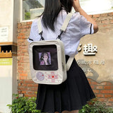 Game Console Lolita Girls Shoulder Bag Nylon Backpacks Casual Ladies Bag