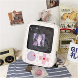Game Console Lolita Girls Shoulder Bag Nylon Backpacks Casual Ladies Bag