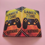 Game Men Boys Passport Cover Ticket Holder Travel Case Pouch