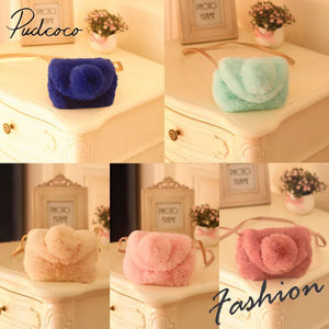 Girl Lovely Soft Ball Shoulder Bag for Kids