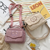 Harajuku Crossbody Bag Japanese Student Cartoon Shoulder Bag