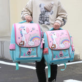 Unicorn Backpack for Boys Girls Waterproof School Bag
