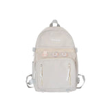 Waterproof Nylon Women Backpack Female Schoolbag College