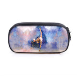 Gymnastics Art Print Cosmetic Case Pencil Box Girls Stationary