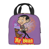 Mr Bean & Bear Insulated Lunch Bags for Women Portable Cooler Thermal Bento Box
