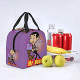 Mr Bean & Bear Insulated Lunch Bags for Women Portable Cooler Thermal Bento Box