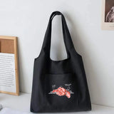 Women Canvas Vest Bag - High Capacity Tote Bag