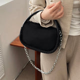 Bread Shape Clutch Bag Small Tote Purse Chain Shoulder Bags
