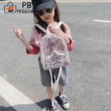 Glitter Stars Shoulder School Bags Kids Love PVC Shine Star