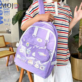 Japanese Style Ita Bag Backpack Transparent School Bag