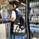 Japanese Transparent Ita Bag Backpack Preppy Style Funny School Bag