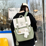 Japanese Anime Women Backpack Harajuku Student Book Bag