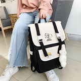 Japanese Anime Women Backpack Harajuku Student Book Bag