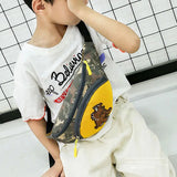 Anime Dinosaur Waist Bag Kids Fanny Pack