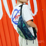 Kid Waist Bag For Girl Boy Fanny Pack Anime Dinosaur Chest Bag