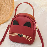 Kitty Backpack Female Bag Small Fresh Mini Multi-functional Backpack