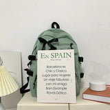 Ulzzang Canvas Girl High School Backpack