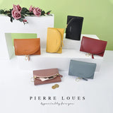 Women's Portable Wallet PU Leather Zipper Hand Purse