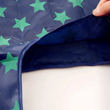 Lady Grocery Foldable Bag Square Shopping Storage Reusable Eco-friendly Tote Bag