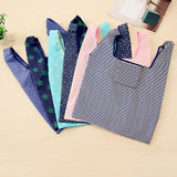 Lady Grocery Foldable Bag Square Shopping Storage Reusable Eco-friendly Tote Bag